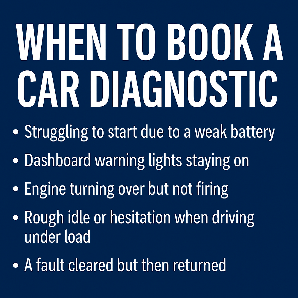 When to Book a Car Diagnostic | Auto Matt Garage